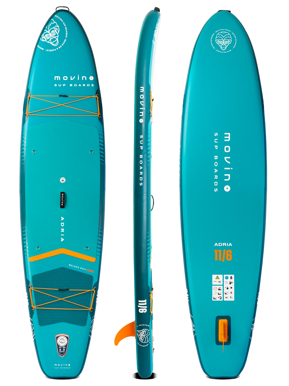 Movino Adria (turquoise-orange)