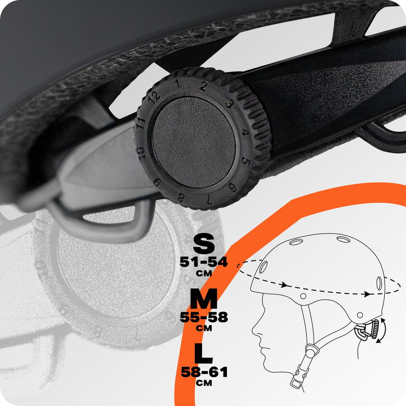 Dial-Fit system – precision dial and internal adjustment for a perfect fit.