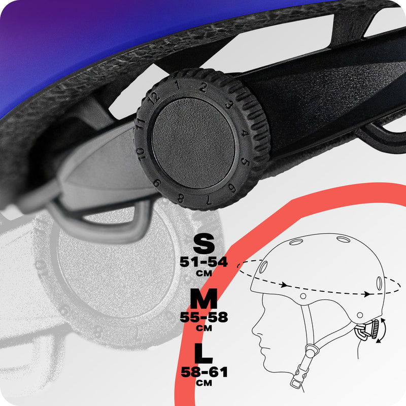 Dial-Fit system – precision dial and internal adjustment for a perfect fit.