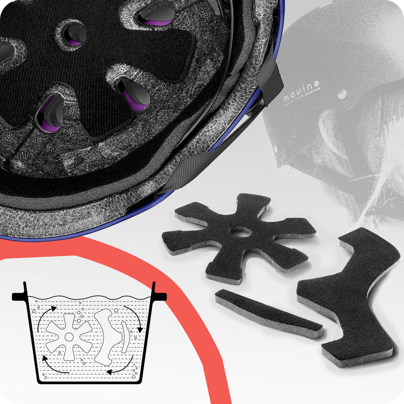 Removable padding – easy to unclip and refresh.