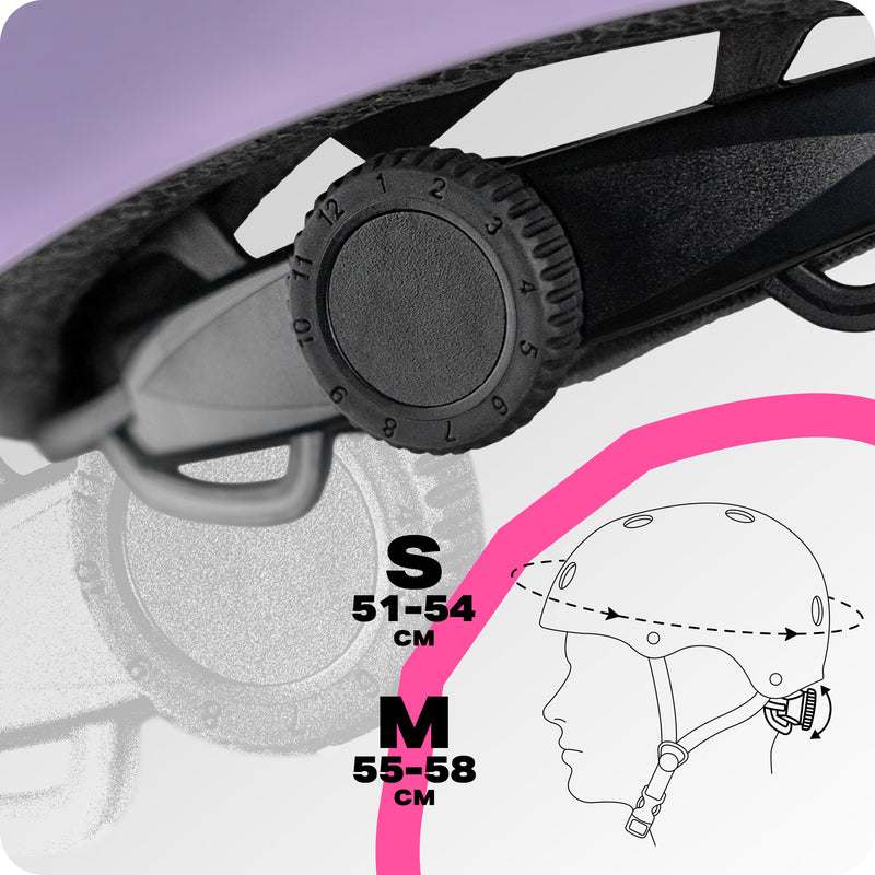 Dial-Fit system – precision dial and internal adjustment for a perfect fit.