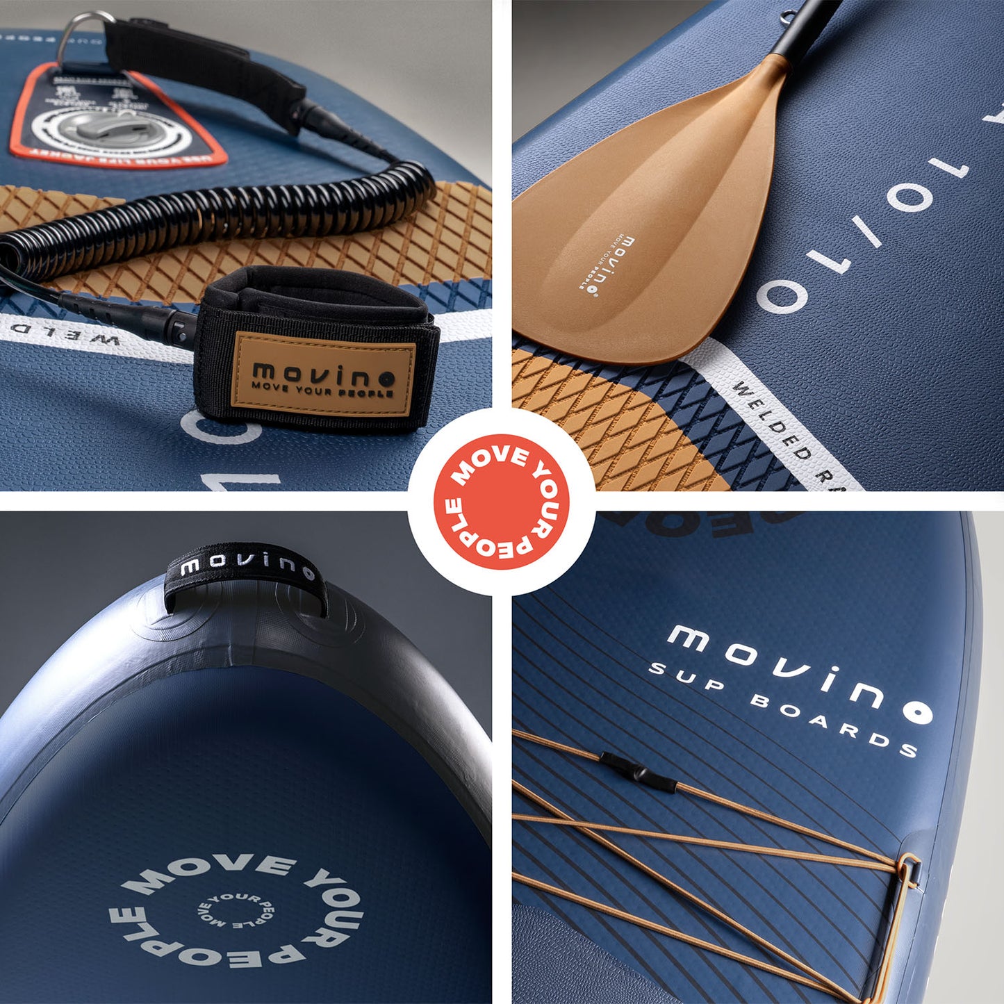 Movino GARDA Allround 10'10'' (marineblau-kupfer)