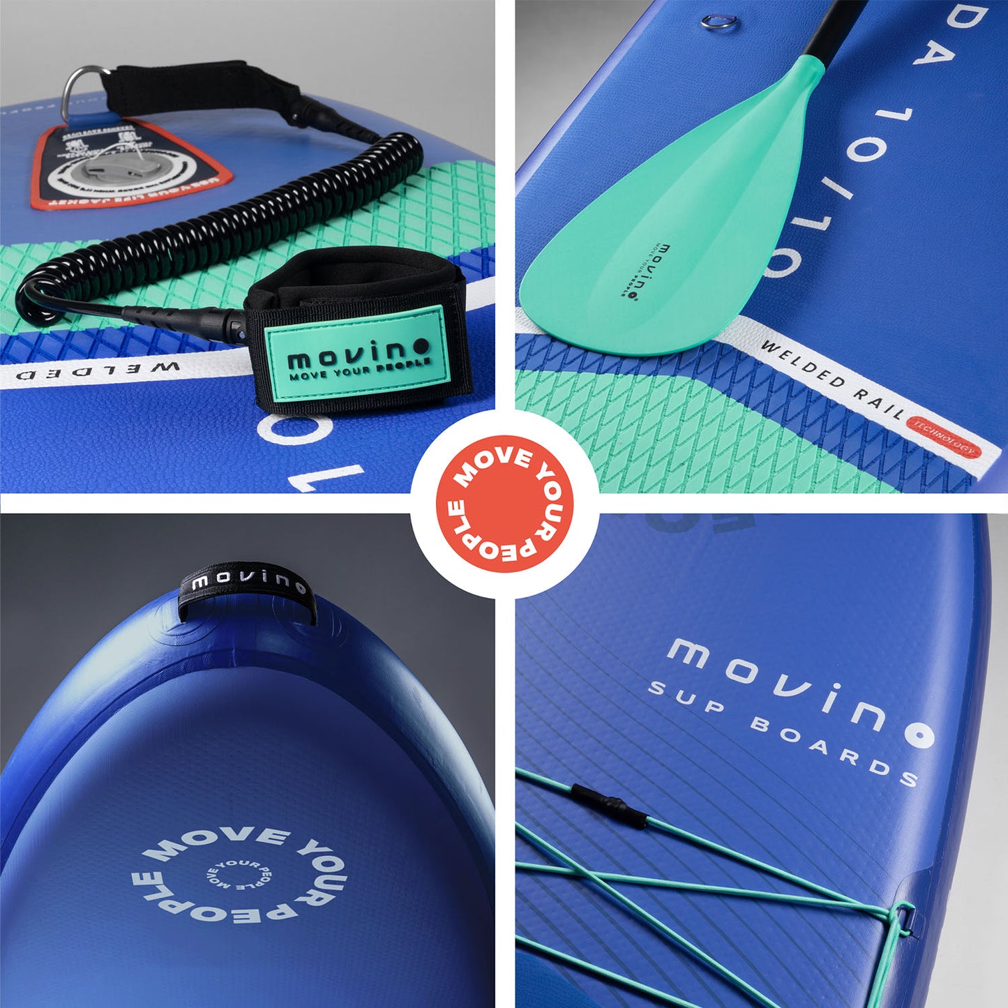 Movino GARDA Allround 10'10'' (blau-mint)