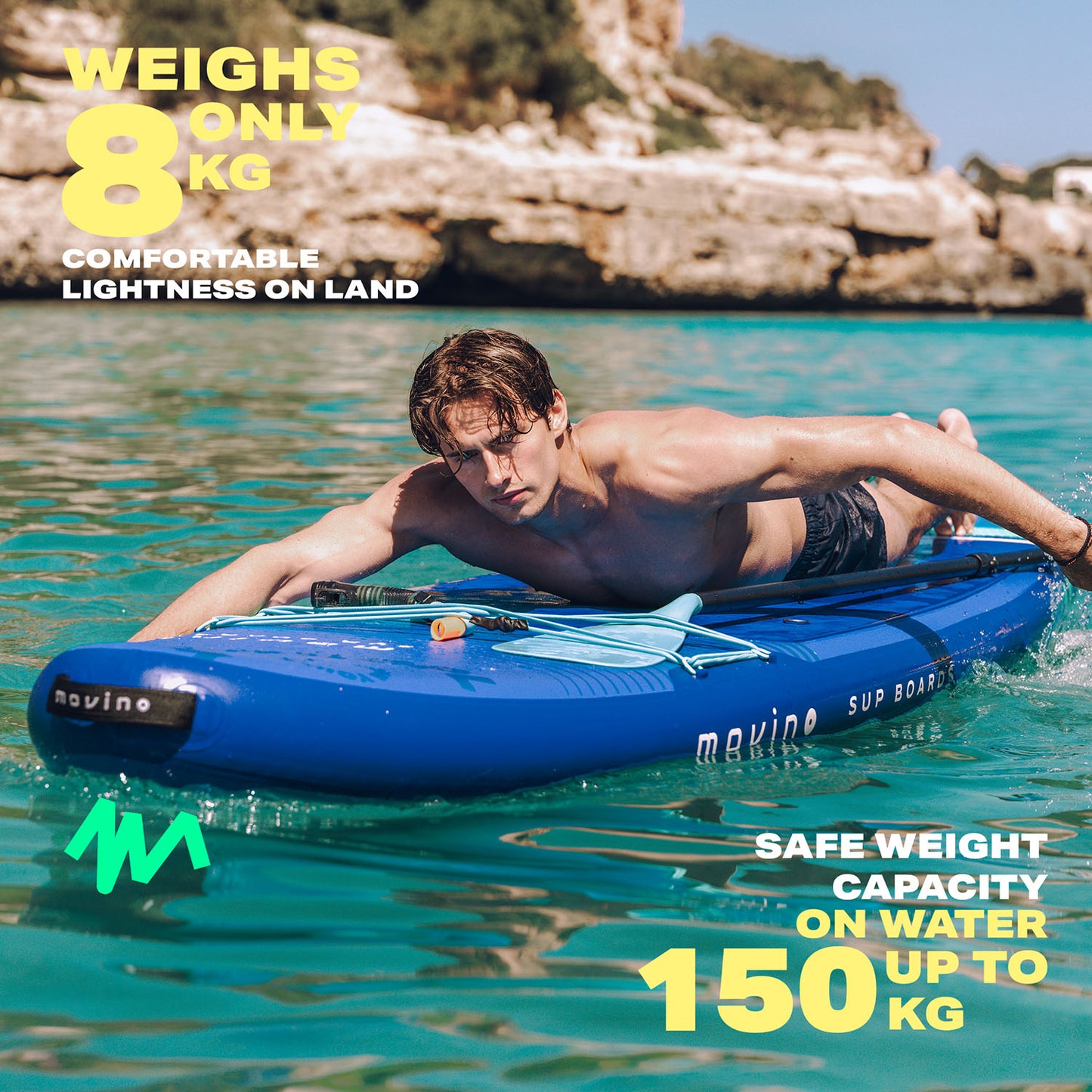 Movino GARDA Allround 10'10'' (blau-mint)