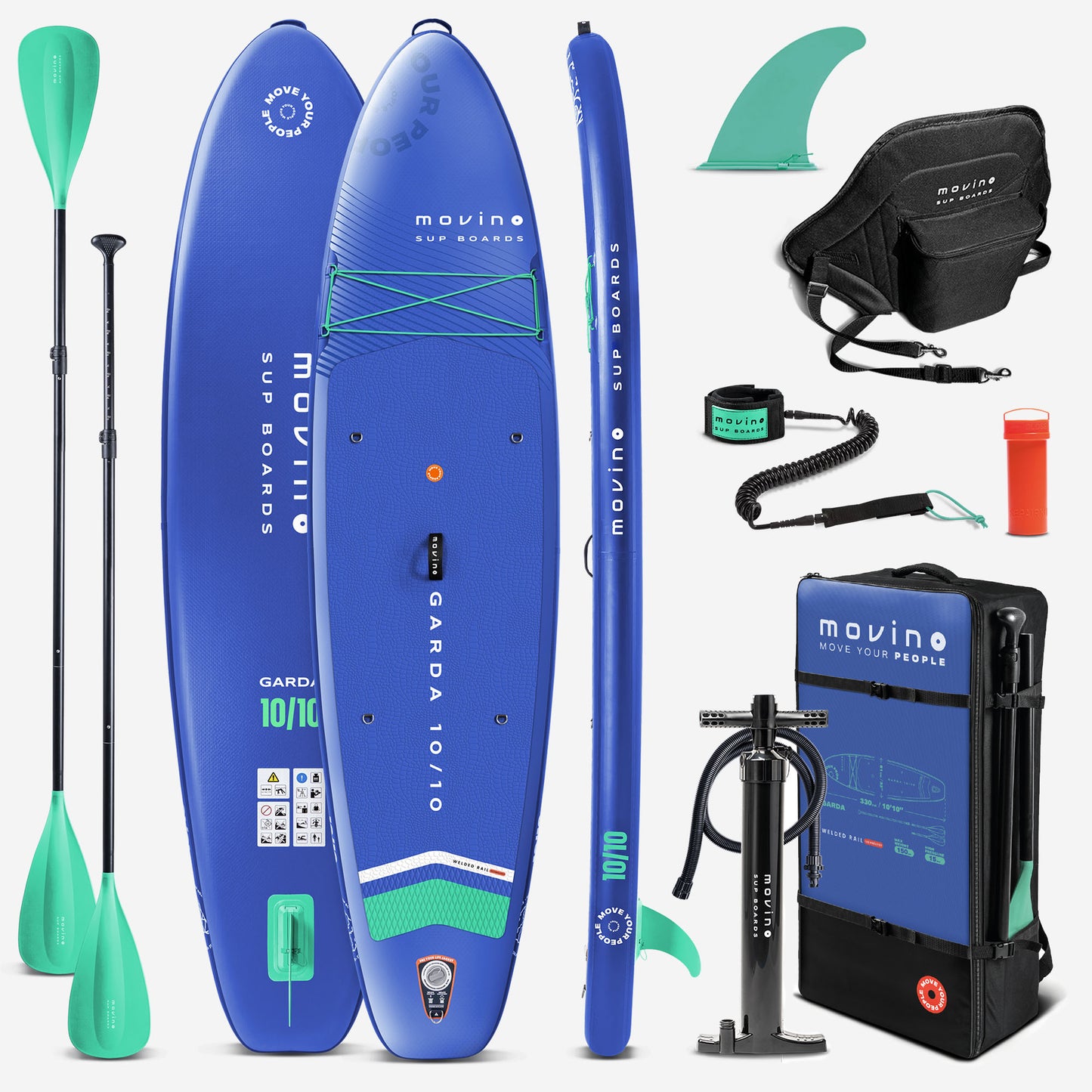 Movino GARDA Allround 10'10'' (blau-mint)