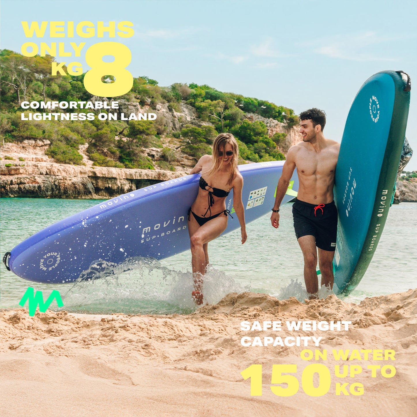 Movino GARDA Allround 10'10'' (flieder-zitrone)